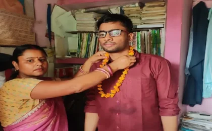 Science टॉपर Aditya Prakash Aman, Arts टॉपर Nishu Kumari