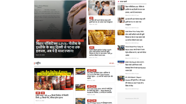 Varta Newspaper WordPress Theme — सम्पूर्ण जानकारी
